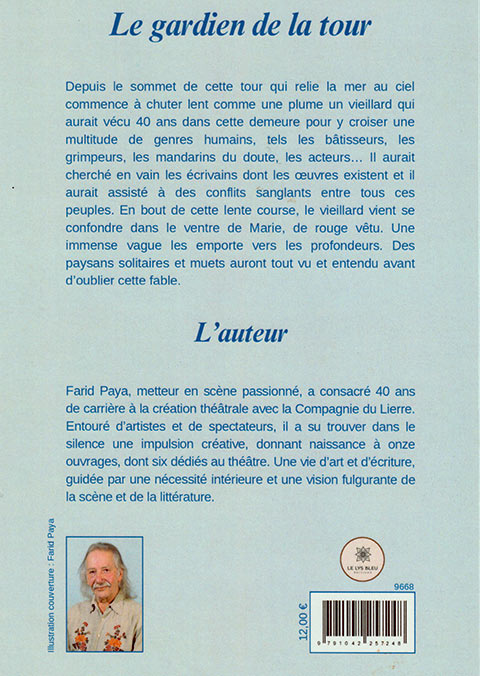 Le gardien de la tour : 4ème de couverture